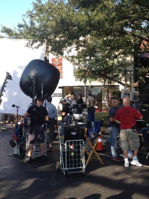 Dallas season two films at Highland Park Village in Dallas