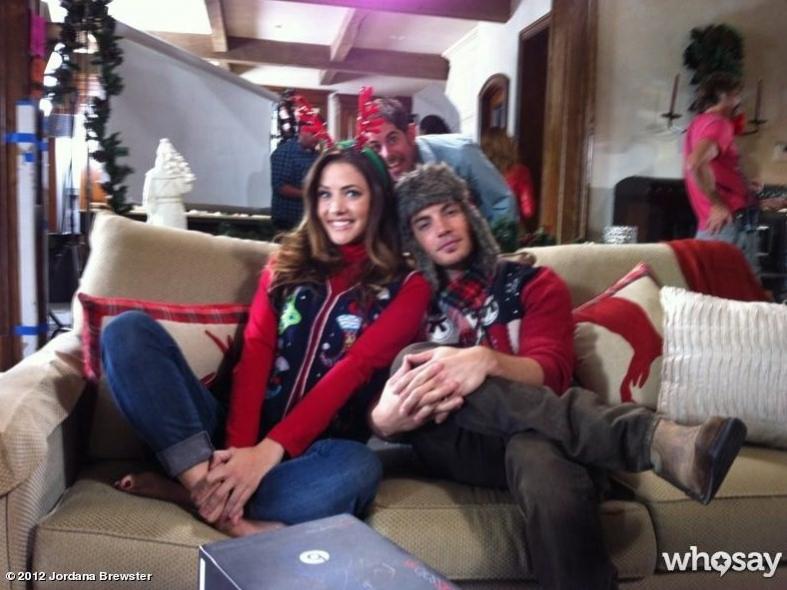 Julie Gonzalo and Josh Henderson Dallas TNT